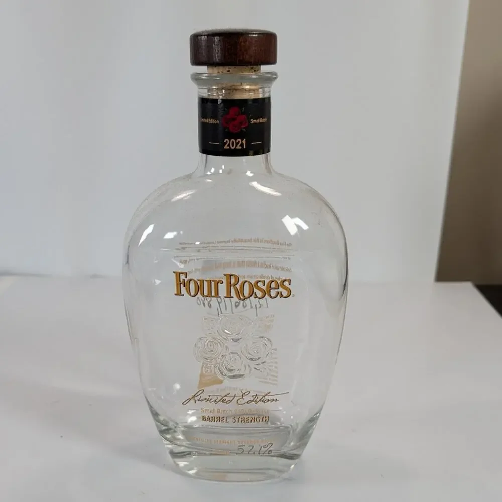 Four Roses 2021 Limited Edition Barrel Strength Bourbon Empty 750ml Bottle